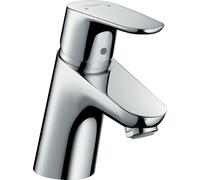 Hansgrohe Focus 70: Grifo monomando para lavabo, cromo, con sistema de desagüe push-open