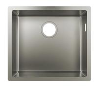 Hansgrohe Fregadero bajo encimera S 71 – Acero 50,2 x 40 cm (43427800)