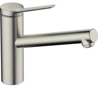 Hansgrohe Zesis M33 grifo de cocina de pie acero inoxidable 74806800