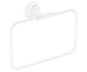 Hansgrohe Hadtuchring Axor Universal, aro para toallas, circular, color blanco mate, modelo 42823700