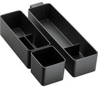 hansgrohe IntraStoris separador interior de cajones, juego básico, 100x345, negro mate, 54224670