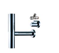 Hansgrohe - Juego de sifón recto Flowstar, cromo 52120000