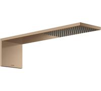 hansgrohe KB 1200/300, composición para ducha, 110x220 mm, para montaje en pared, 1 pieza, acabado dorado cepillado