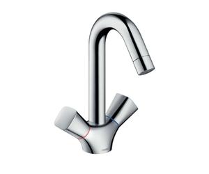 Hansgrohe Logis - Grifo bimando de lavabo, cromo 71221000