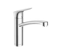 Hansgrohe Logis - Grifo de fregadero, plegable bajo ventana, cromo 71833000