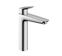 Hansgrohe Logis - Grifo de lavabo, con desagüe, EcoSmart, cromo 71095000