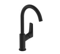 Hansgrohe Logis - Grifo de lavabo, EcoSmart, negro mate 71131670