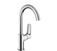 Hansgrohe Logis - Grifo monomando de lavabo 210, con caño giratorio, cromo 71131000