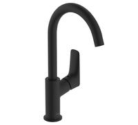 Hansgrohe Logis grifo para lavabo de pie negro 71130670