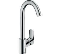 Hansgrohe Grifo de cocina Logis M31 71835000 Monomando caño giratorio cromo ComfortZone260
