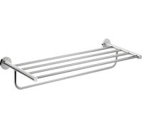 hansgrohe Logis Toallero universal, con toallero, cromado, longitud 600mm, 41720000