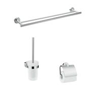 Hansgrohe Logis Universal - Juego de accesorios para baño, cromo 41727000