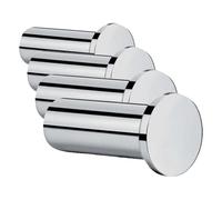 Hansgrohe Logis Universal Percha simple, cromo, 41711000 (Paquete de 4)