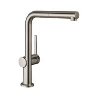 Hansgrohe M54 - Grifo de fregadero Talis con caño extraíble, sBox, aspecto de acero inoxidable 72809800