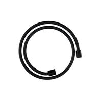 hansgrohe Designflex, flexo de ducha universal 1,25 m, sistema anti-torsión, manguera de ducha flexible y resistente a las torceduras, incl. juntas, negro mate