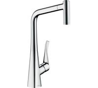 Hansgrohe Metris M71 grifo de cocina de pie cromo 73801000