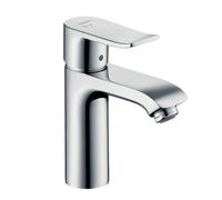 Hansgrohe Metris New - Grifo monomando de lavabo 110 CoolStart, con desagüe, cromo 31121000