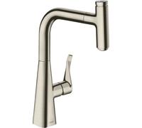 Hansgrohe Metris Select M71 grifo de cocina de pie acero inoxidable 73802800
