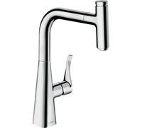 Hansgrohe Metris Select M71 grifo de cocina de pie cromo 73802000