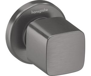 hansgrohe Metris válvula de cierre E empotrada, 31677340, Color: Cromo negro cepillado