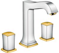 Hansgrohe Metropol Classic grifo para lavabo de pie cromo-oro 31305090