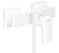hansgrohe Metropol 32560700 - Grifo de ducha con palanca (montaje en pared, color blanco mate)