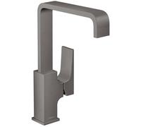 Hansgrohe Metropol grifo para lavabo de pie negro 32511340