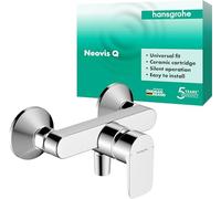 hansgrohe Neovis Q - grifo de ducha visto para 1 función, grifo monomando ducha, mezclador monomando de ducha, cromo, 71681000