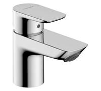 hansgrohe Neovis Q Mezclador monomando de lavabo 70, con desagüe automático metálico push-open, cromo, 71354000