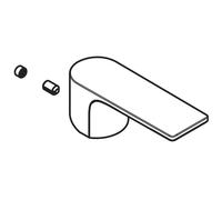 Hansgrohe - Palanca de control Rebris E, negro mate 94645670