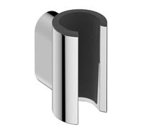 Hansgrohe Soporte de ducha Porter Fine – para flexos con tuercas cónicas, cromado, 28885000