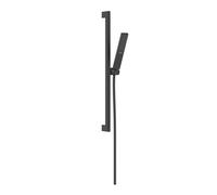 Hansgrohe Pulsify E - Conjunto de alcachofa de ducha, barra y flexo, EcoSmart+,negro mate 24371670