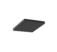 Hansgrohe Pulsify E ducha con efecto lluvia 26x26 cm cuadrada negro 24330670