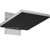 hansgrohe Pulsify E rociador 260, 2 tipos de chorro, con conexión mural, 24350000, Color: cromado