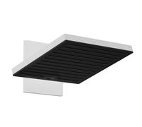 Hansgrohe Pulsify E brazo de ducha con efecto lluvia 26x26 cm cuadrada blanco 24350700