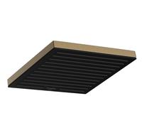 Hansgrohe Rociador de ducha Pulsify E 26x26 cm cuadrado efecto lluvia – Bronce cepillado 24330140