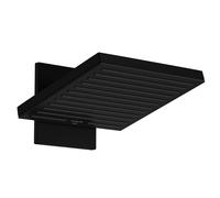 Hansgrohe Pulsify E brazo de ducha con efecto lluvia 26x26 cm cuadrada negro 24351670