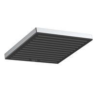 Hansgrohe Rociador de ducha Pulsify E 26x26 cm cuadrado efecto lluvia EcoSmart+ cromo 24333000