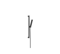 hansgrohe Pulsify E set de ducha 100, 1 tipo de rociador, EcoSmart, con barra de ducha 65 cm, 24370670, Color: negro mate