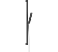 Hansgrohe Conjunto de ducha Pulsify E Alcachofa, barra y flexo EcoSmart+ negro mate 24381670