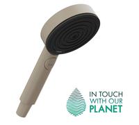 hansgrohe Pulsify Planet Edition teleducha 105, 3jet, Relaxation, EcoSmart+, arena reciclada, 26077210