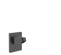 hansgrohe Pulsify S conexión de pared para la ducha 105, 24139670, Color: negro mate