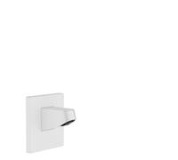 hansgrohe Pulsify S conexión de pared para la ducha 105, 24139700, Color: blanco mate
