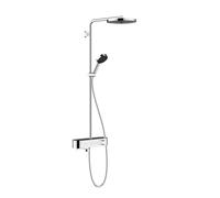 Hansgrohe Pulsify S - Conjunto de ducha 260 con termostato de bañera ShowerTablet Select 400, 1 chorro, cromo 24230000