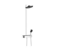 Hansgrohe Pulsify S - Conjunto de ducha 260 con termostato ShowerTablet Select 400, 2 chorros, EcoSmart, cromo 24241000