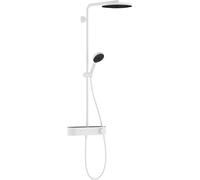 Hansgrohe Pulsify S conjunto de ducha a pared con termostato con rociador con efecto lluvia blanco 24220700