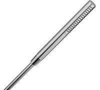 hansgrohe Pulsify S - ducha de mano ahorro de agua 7,9 l/min (EcoSmart), alcachofa de ducha con 1 tipo de chorro (PowderRain), cabezal de ducha, con sistema antical, cromo, 24125000