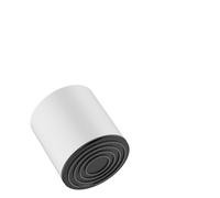 hansgrohe Pulsify S ducha de techo 105 1jet EcoSmart+, 24132700, Color: blanco mate