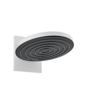 hansgrohe Pulsify S ducha mural 260 2 tipos de chorro (EcoSmart) con conexión a la pared, 24151700, Color: blanco mate