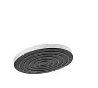 hansgrohe Pulsify S ducha superior 260 1 tipo de chorro (EcoSmart), 24141700, Color: blanco mate